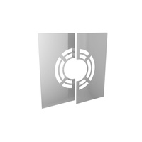 Osłona przejścia przez strop/ścianę 0st.-30st. fi200mm