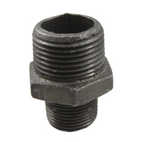 Złącze AGAFLEX N8 redukcja, żeliwo (czarny), 2'' x 1 1/2'' (GZ)