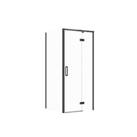 SET B853 KABINA LARGA ZAWIAS PRAWA CZARNA 80X80X195 SZK TRANS WIR