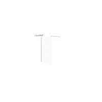 KABINA PRYSZNICOWA WALK-IN MILLE CHROM 120X200 SZKŁO TRANSPARENTNE