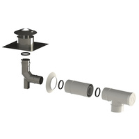 CONCEPT Króciec dylatacyjny stalowy z kołnierzem Ø 80