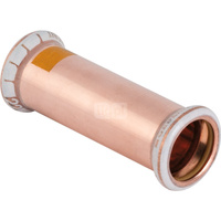 Mufa GEBERIT Mapress Kupfer Gas przesuwna do gazu, miedź, 42 mm (mufa zaprasowywana x mufa zaprasowywana), (głębokość: 20 mm) z uszczelką