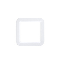 Ramka do gniazd Euro-Top plastik biała