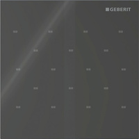 Płyta przykrywająca Geberit typ 40, kwadratowa: Czarny