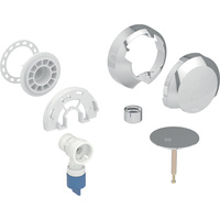 Zestaw wykończeniowy Geberit do zestawu odpływowo-przelewowego do wanien i brodzików d52, chrom błyszczący