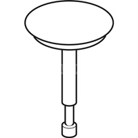Korek zaworu Geberit: Chrom błyszczący