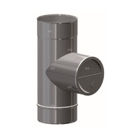 Trójnik pod regulator ciągu 90' MK ŻARY PR TR REG 130 mm x 150 mm x 130 mm