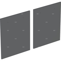 Front (bez zawiasów) (2 szt.) do szafki do umywalki GEBERIT NOVA PRO PREMIUM, kol. lava matowy szer.1000 mm