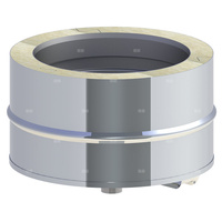 Naczynie na sadze z izlolowaną miską kondensacyjną fi 150mm (1,0) odpływ w dół