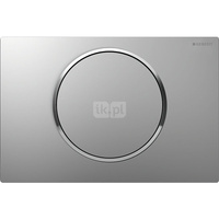 Przycisk uruchamiający Geberit Sigma10, przedni, chrom mat, easy-to-clean, okrągły