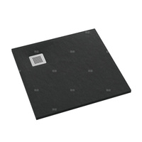 Brodzik kompozytowy Stabilsound Plus® Kalait Black Stone 80x80x3,5 cm, kwadratowy