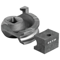 Segment gnący i element ślizg. fi 35, 1 3/8'' (34,9 mm), R100