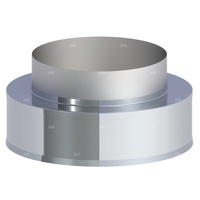 Zakończenie wylotu rury dwuściennej fi 130mm (1,0)