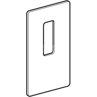 Otwór rewizyjny do baterii umywalkowych ściennych, do modułu sanitarnego Geberit Monolith do umywalki: Czarny / Szkło