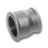 Mufa SANHA 240# redukcja, żeliwo (ocynk galwaniczny/elektrolityczny) (ocynk), 1 1/2'' x 1 1/4'' (GW)