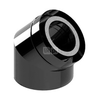 Kolano 45st. fi150mm RAL9011MB