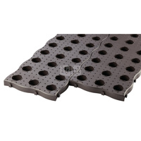 MAXI ścieżka ogrodowa 4 sztuki w opakowaniu, ciemny brąz