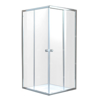Kwadratowa kabina prysznicowa Parla szkło przezroczyste