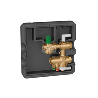 Zestaw przyłączeniowy dla klimakonwektorów bez zwężki Venturiego DN 20, 0,08÷0,80