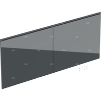 Zestaw frontów szuflad do dolnej szafki pod umywalkę GEBERIT Acanto, kol. lava matowy