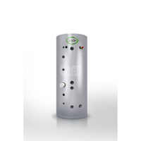 Wymiennik dedykowany do PC z dwiema wężownicami - Joule - HEAT PUMP + SOLAR - 250l + grzałka 3kW 230V + zawór T&P