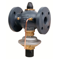 Regulator różnicy ciśnień z ograniczeniem przepływu AVPQ PN25 50/25 03-20/02 koł. pow.