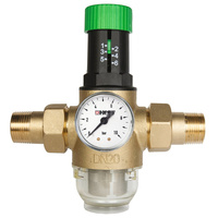 Regulator ciśnienia HERZ 2682 tworzywo/mosiądz, GZ DN 15, 16 bar