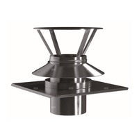 Płyta dachowa przepustowa MK ŻARY A DH KOMBI TP fi 80 mm stal nierdzewna