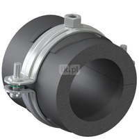 Obejma mocująca chłodu NICZUK LX13 25-25 mm gr. izol. 13mm (ocynk galwaniczny)