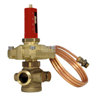 Regulator ciśnienia różnicowego HERZ 60 kPa, mosiądz DN 32, zakres przepł. 25-60 kPa