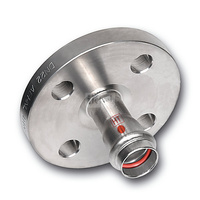 Kołnierz zaciskowy SANHA NiroTherm Industry stal nierdzewna DN 40 (42 mm)