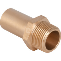 Przedłużka GEBERIT Mapress Kupfer z gwintem zewn. redukcja, Cu, 1/2'' x 22 mm (GZ x końcówka wciskowa)