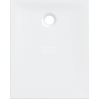 Brodzik prostokątny Geberit Nemea: 100x80x3.5cm, Biały / Błyszczący