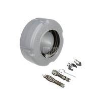 Zestaw sprężyny C-6IC do maszyny K-45AF zawierający następujące elementy: bęben wewnętrzny, sprężyna C-6IC, drążek reakcyjny, zestaw narzędzi T-250