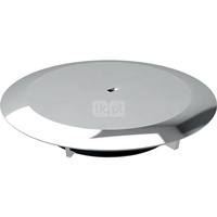 Pokrywa odpływu Geberit d90, do syfonu brodzikowego, wysokość zasyfonowania 30/50 mm, czarny mat