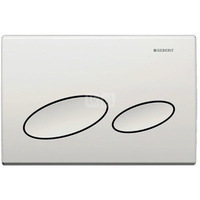 Przycisk uruchamiający Geberit Kappa20 do spłukiwania dwudzielnego: Biały