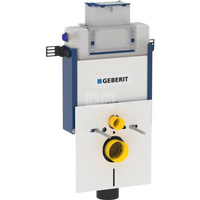 Stelaż podtynkowy Geberit Kombifix do wiszących misek WC, 82 cm, ze spłuczką podtynkową Omega 12 cm