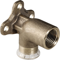 Kolano 90' GEBERIT Mapress Kupfer, brąz, 1/2'' x 12 mm (GW x mufa zaprasowywana), 36 mm