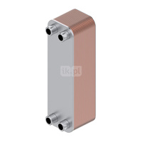 Mikropłytowy wymiennik ciepła XB06L-1, Il. płytek: 20, 25 bar, miedź