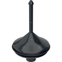 Korek zaworu Geberit do zestawu odpływowo-przelewowego do umywalki Clou, model oszczędzający przestrzeń