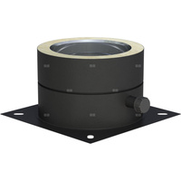 Płyta fundamentowa fi 150mm z odpływem skroplinw bok montaż na cokole w bok montaż na cokole