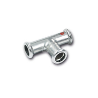 Trójnik SANHA Therm z długim odejściem stal 15 mm x 15 mm x 15mm (zw x zw x zw)