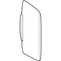 Ścianka międzypisuarowa Geberit z tworzywa sztucznego: Biały-alpin