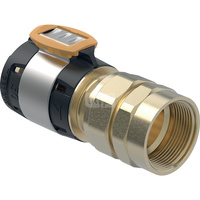 Złącze GEBERIT FlowFit, brąz krzemowy bezołowiowy, 2'' x 63 mm (GW x łącznik zaprasowywany)