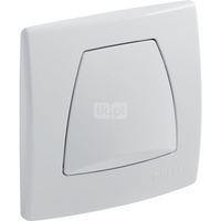 Przycisk uruchamiający Geberit Twinline, do zaworu spłukującego do pisuarów z pneumatycznym uruchamianiem spłukiwania: Chrom błyszczący