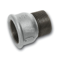 Przedłużka SANHA 529a#, żeliwo (ocynk galwaniczny/elektrolityczny) (ocynk), 1/2'' (GW x GZ)