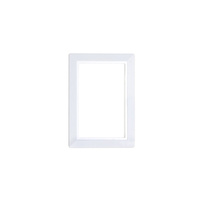 Ramka do gniazd Standard biała