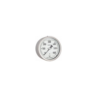 Manometr z rurką Bourdona AFRISO RF glicerynowy 0/10 bar G1/2B radialne fi 80 mm, kl. 1.6%