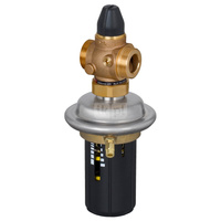 Regulator różnicy ciśnień z ograniczeniem przepływu AVPB PN25 50/20 02-10 gw. pow.