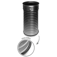 Rura PP dwuścienna z kielichem SN 8 i z uszczelką MCEM 200 x 3000 SN8